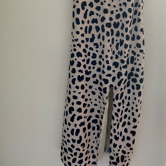 Midi Satin Leopard Print - Picture 2 of 2